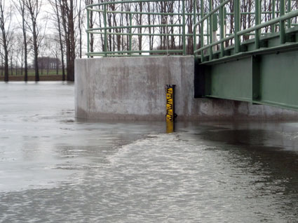 Hochwasser im Fr�hjahr 2011