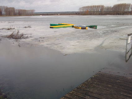 Hochwasser im Fr�hjahr 2011